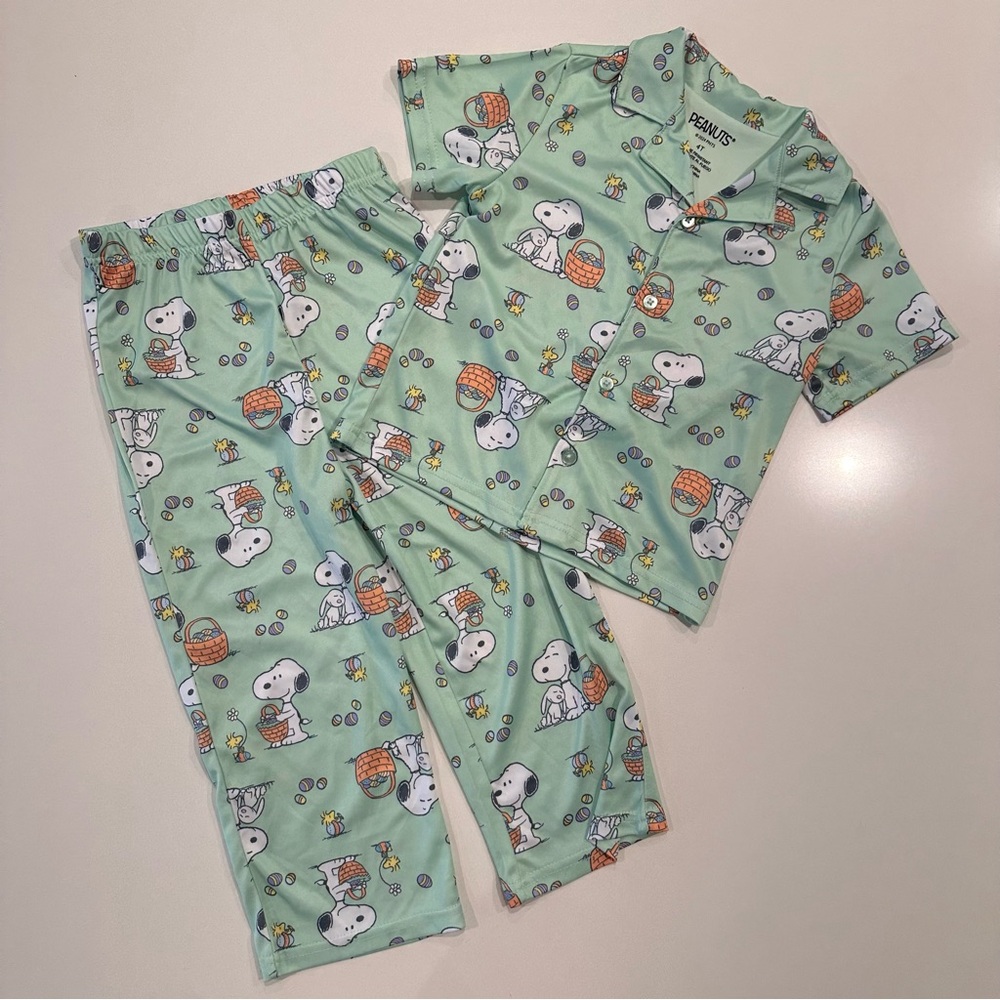 Peanuts Easter Pajamas Size‎ 4T